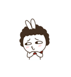 perm rabbit（個別スタンプ：5）