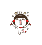 perm rabbit（個別スタンプ：7）