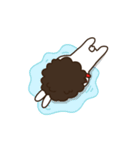 perm rabbit（個別スタンプ：13）