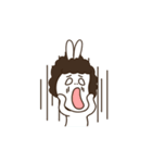 perm rabbit（個別スタンプ：18）