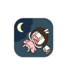 perm rabbit（個別スタンプ：20）