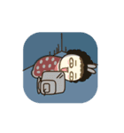 perm rabbit（個別スタンプ：21）