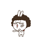 perm rabbit（個別スタンプ：23）