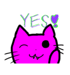 みつばちねこ（個別スタンプ：21）