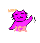 みつばちねこ（個別スタンプ：35）