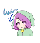 わんにゃんぴょん。にっ！（個別スタンプ：8）