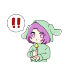 わんにゃんぴょん。にっ！（個別スタンプ：14）