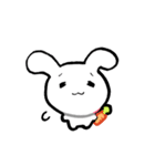 媚びたウサギ（個別スタンプ：3）