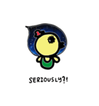 Space Chick_Beli_Chinese ver.（個別スタンプ：6）