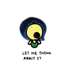 Space Chick_Beli_Chinese ver.（個別スタンプ：7）