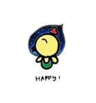 Space Chick_Beli_Chinese ver.（個別スタンプ：13）
