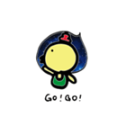 Space Chick_Beli_Chinese ver.（個別スタンプ：14）