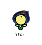 Space Chick_Beli_Chinese ver.（個別スタンプ：17）