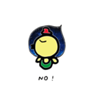 Space Chick_Beli_Chinese ver.（個別スタンプ：18）