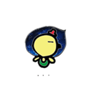 Space Chick_Beli_Chinese ver.（個別スタンプ：19）