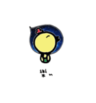 Space Chick_Beli_Chinese ver.（個別スタンプ：22）