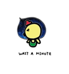 Space Chick_Beli_Chinese ver.（個別スタンプ：32）