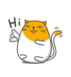 Happy egg cat（個別スタンプ：3）