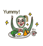 Miss Loofah's Life Drama Show（個別スタンプ：10）