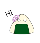 Nico the Little Rice Ball ＆ Pinky Q（個別スタンプ：7）