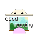 Nico the Little Rice Ball ＆ Pinky Q（個別スタンプ：8）