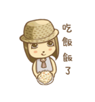 forest girl-Lovely natural stay（個別スタンプ：9）