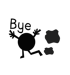 Charcoal man (single)（個別スタンプ：24）
