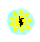 モナカです 2 （黒ウサギ～悪さ多め～）（個別スタンプ：5）