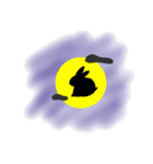 モナカです 2 （黒ウサギ～悪さ多め～）（個別スタンプ：6）