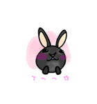 モナカです 2 （黒ウサギ～悪さ多め～）（個別スタンプ：11）