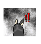 モナカです 2 （黒ウサギ～悪さ多め～）（個別スタンプ：19）