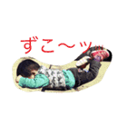 紅っちと絆ジー*˙︶˙*です。（個別スタンプ：5）