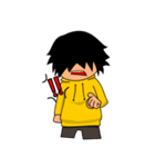 Hoodie Boy 1（個別スタンプ：4）