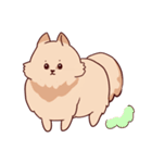 Chantelle the Fluffy pom（個別スタンプ：3）