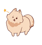 Chantelle the Fluffy pom（個別スタンプ：4）