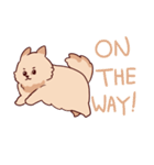 Chantelle the Fluffy pom（個別スタンプ：5）