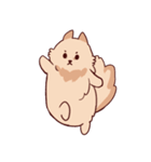 Chantelle the Fluffy pom（個別スタンプ：7）