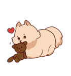 Chantelle the Fluffy pom（個別スタンプ：12）