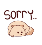 Chantelle the Fluffy pom（個別スタンプ：21）