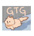 Chantelle the Fluffy pom（個別スタンプ：27）