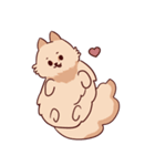 Chantelle the Fluffy pom（個別スタンプ：30）