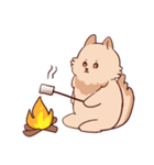 Chantelle the Fluffy pom（個別スタンプ：40）