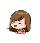 Adorable Girl - Coming ！（個別スタンプ：1）