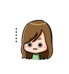 Adorable Girl - Coming ！（個別スタンプ：8）