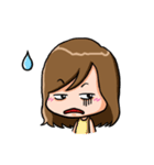 Adorable Girl - Coming ！（個別スタンプ：11）
