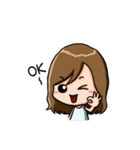 Adorable Girl - Coming ！（個別スタンプ：12）