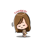 Adorable Girl - Coming ！（個別スタンプ：13）