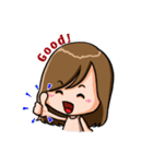 Adorable Girl - Coming ！（個別スタンプ：14）