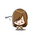 Adorable Girl - Coming ！（個別スタンプ：16）