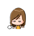 Adorable Girl - Coming ！（個別スタンプ：17）